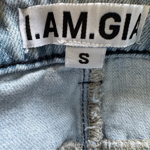 I.AM.GIA Orion Denim Wide Leg High Rise Jeans Size Small - Picture 9 of 10